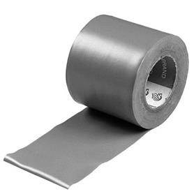 PVC-tape grijs, 50 mm. Rol a 10 mtr. - WarmteBeheer.nl