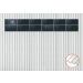ClickFit EVO Staaldak trapezium-damwand met montageprofielen 2x6 landscape. 2 rijen van 6 panelen