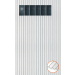 ClickFit EVO Staaldak trapezium-damwand met montageprofielen 1x6 portrait. 1 rij van 6 panelen