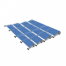 ValkPro+ 4x4 Landscape 4 rijen van 4 panelen (Paneel lengte 1520-1720mm)