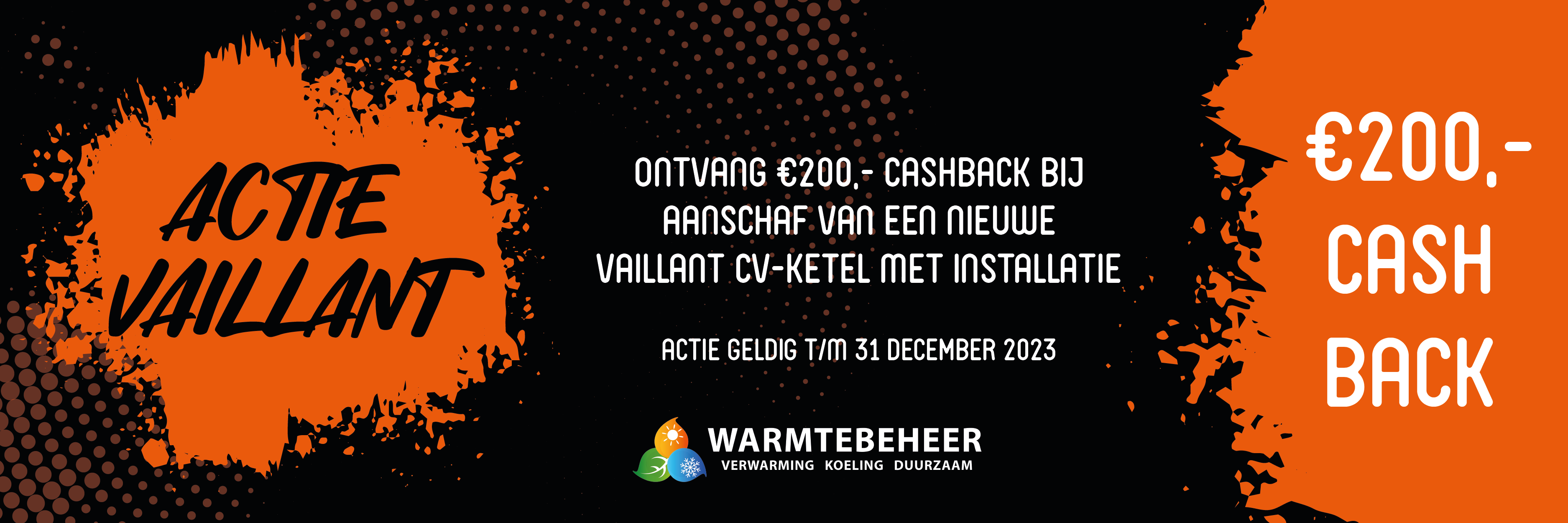 Vaillant cashback actie 2023