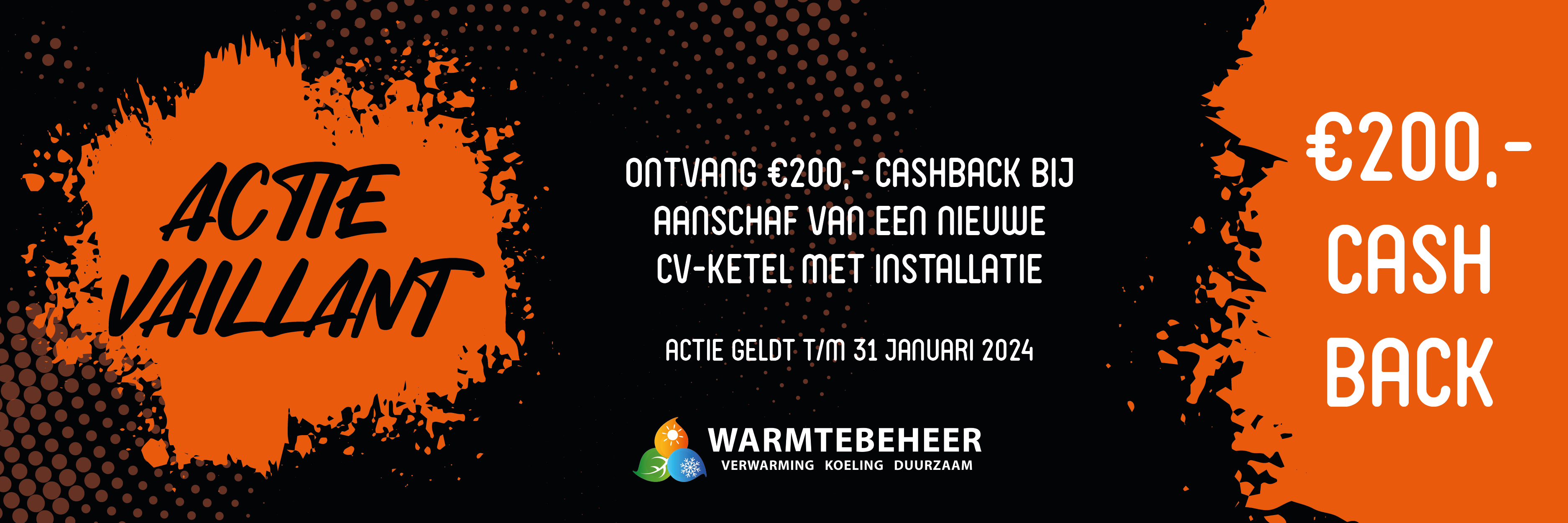 Vaillant cashback actie 2023
